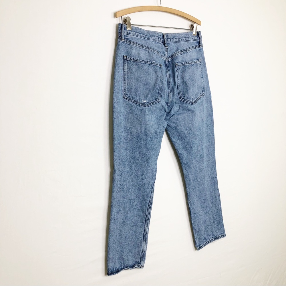 AGolde Riley Crop Distressed jeans - Picture 9 of 12